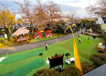 パターゴルフ&バトミントンコーナー