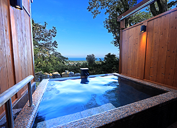 絶景貸切露天風呂(無料)