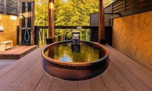 画像:ガゼボ貸切温泉露天風呂 ビンタン・ブラン